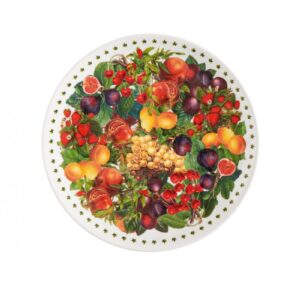 Piatto piano frutta o dessert cm 21,5 in melamina 100% - Casamica Gubbio