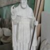 Statua del Santo patrono di Gubbio, Sant'Ubaldo, in marmo e rifinita a mano