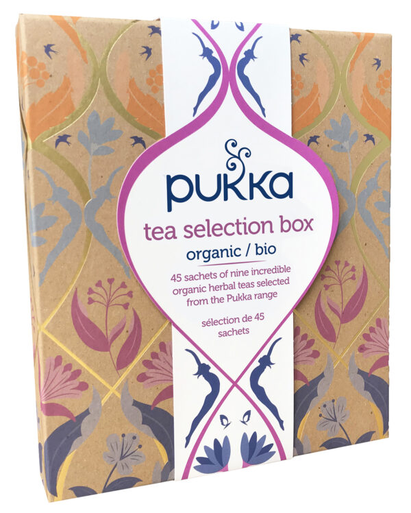 PUKKA Tea selezione 45 filtri confezione regalo Angolo del Biologico Gubbio