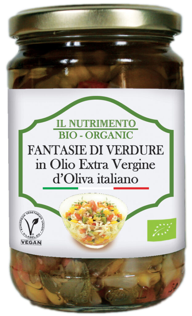 Fantasia di verdure biologiche con olio extravergine di oliva Senza Glutine Angolo del Biologico Gubbio