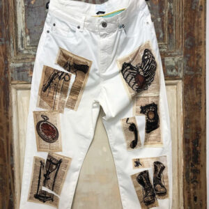 Jeans con stampa UOMO Emporio Emily Gubbio