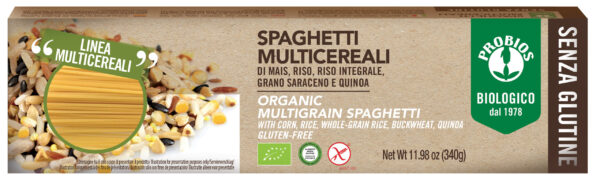 Spaghetti Multicereali Bio Senza Glutine 340 g Angolo del Biologico Gubbio