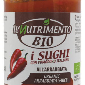 Sugo all'arrabbiata bio con pomodori italiani 280 g Angolo del Biologico Gubbio