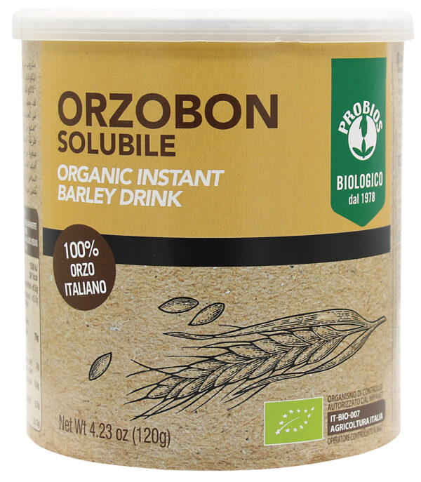 ORZOBON Solubile biologico 100% orzo italiano 120 g Angolo del biologico Gubbio